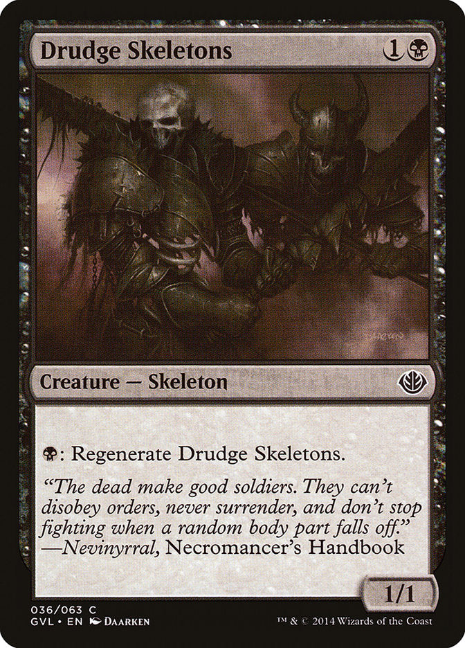 Drudge Skeletons (Garruk vs. Liliana) [Duel Decks Anthology] MTG Single Magic: The Gathering    | Red Claw Gaming
