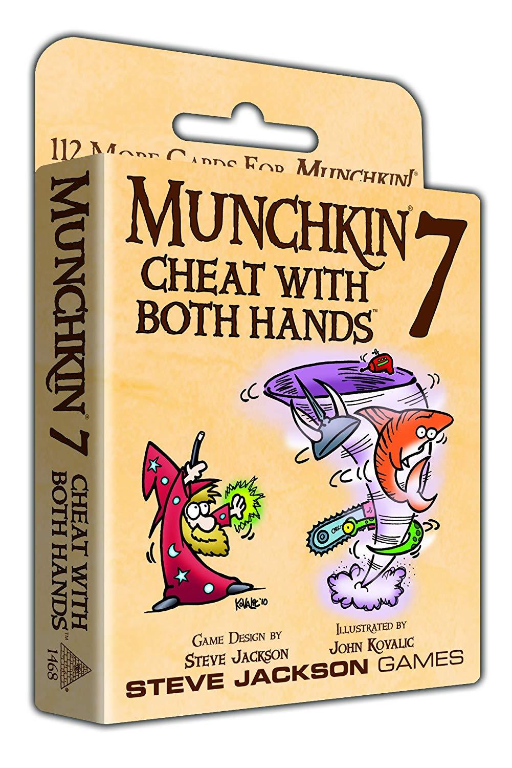 Munchkin 7: Cheat With Both Hands Board Games Steve Jackson    | Red Claw Gaming
