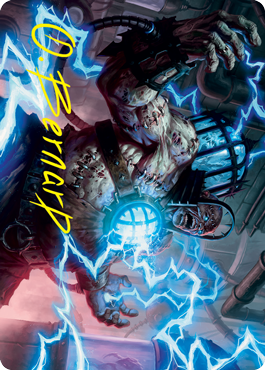 Repository Skaab Art Card (Gold-Stamped Signature) [Innistrad: Crimson Vow Art Series] MTG Single Magic: The Gathering    | Red Claw Gaming