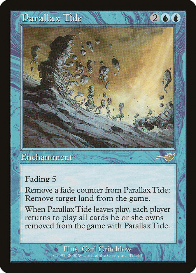 Parallax Tide [Nemesis] MTG Single Magic: The Gathering    | Red Claw Gaming