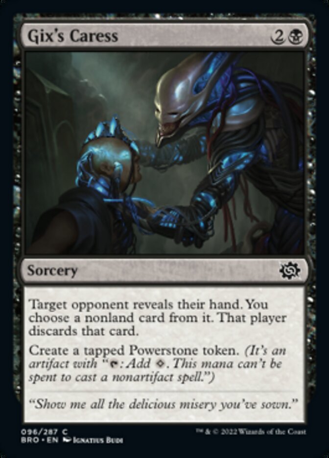 Gix's Caress [The Brothers' War] MTG Single Magic: The Gathering    | Red Claw Gaming
