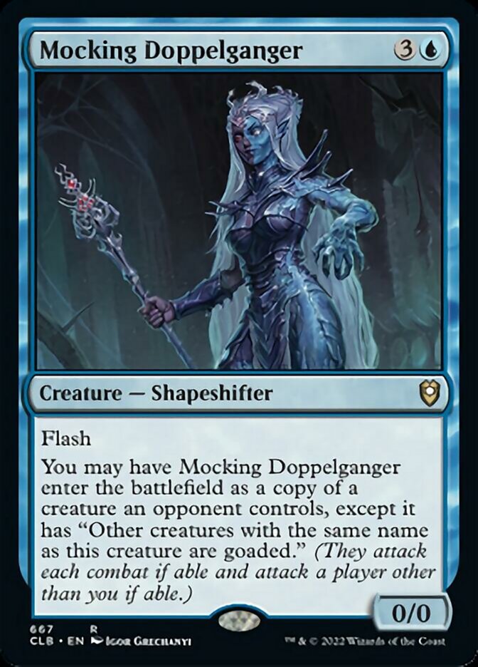 Mocking Doppelganger [Commander Legends: Battle for Baldur's Gate] MTG Single Magic: The Gathering    | Red Claw Gaming