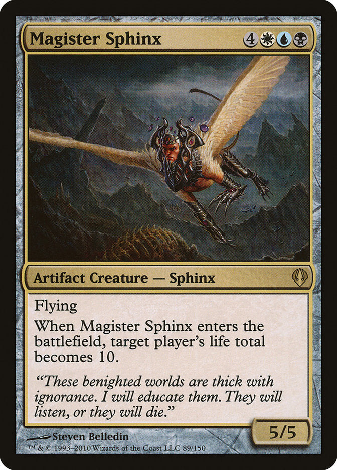 Magister Sphinx [Archenemy] MTG Single Magic: The Gathering    | Red Claw Gaming