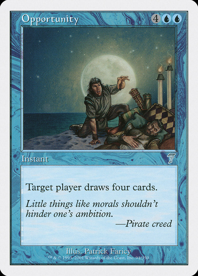 Opportunity [Seventh Edition] MTG Single Magic: The Gathering    | Red Claw Gaming