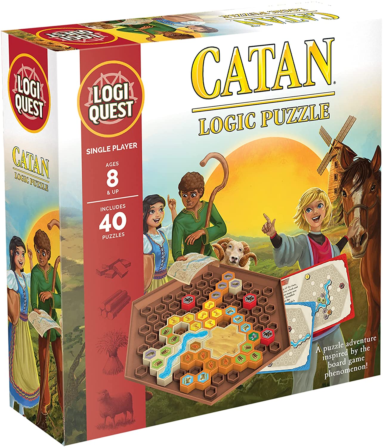 Catan Logic Puzzle Board Game CATAN Studio    | Red Claw Gaming