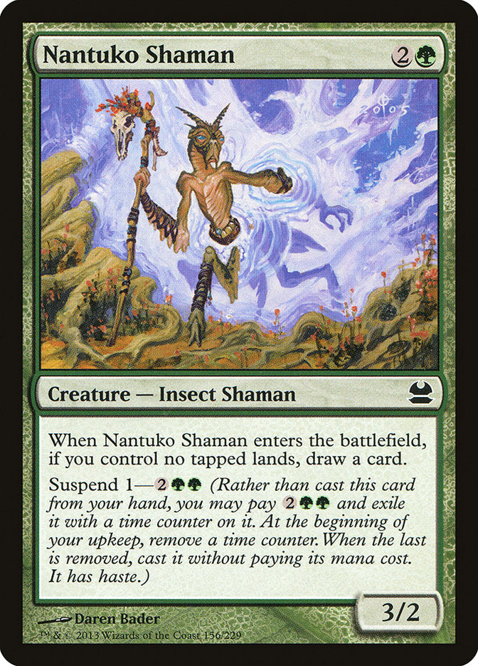 Nantuko Shaman [Modern Masters] MTG Single Magic: The Gathering    | Red Claw Gaming