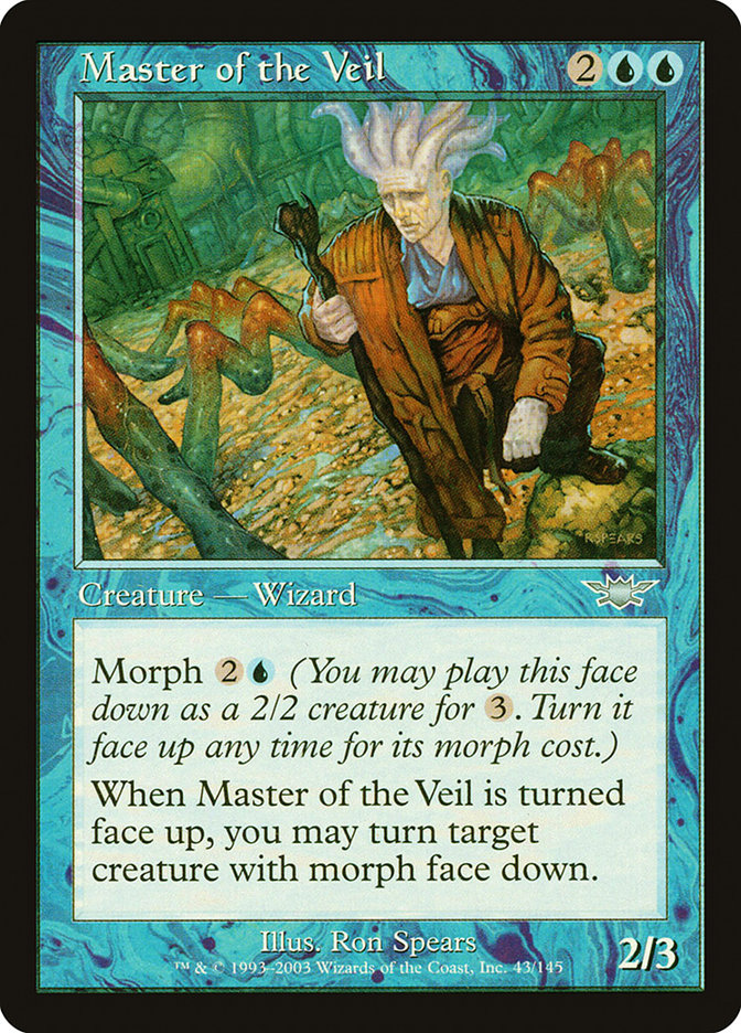 Master of the Veil [Legions] MTG Single Magic: The Gathering    | Red Claw Gaming