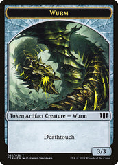 Wurm (032/036) // Goat Double-Sided Token [Commander 2014 Tokens] MTG Single Magic: The Gathering    | Red Claw Gaming