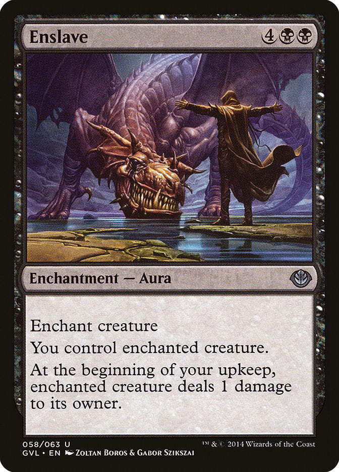 Enslave (Garruk vs. Liliana) [Duel Decks Anthology] MTG Single Magic: The Gathering    | Red Claw Gaming