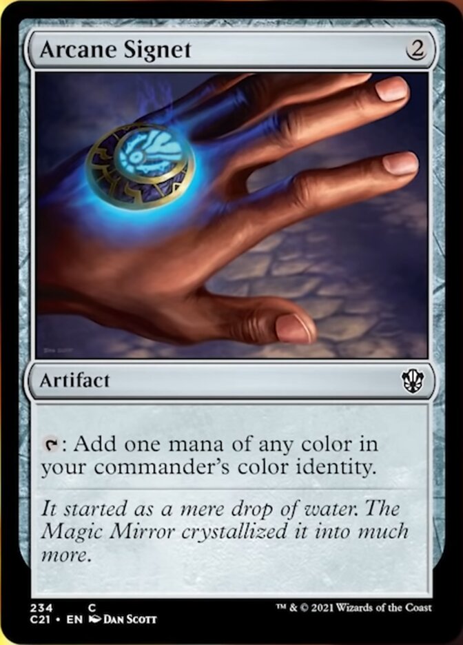 Arcane Signet [Commander 2021] MTG Single Magic: The Gathering    | Red Claw Gaming