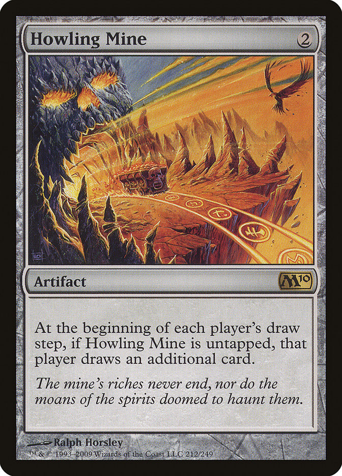 Howling Mine [Magic 2010] MTG Single Magic: The Gathering    | Red Claw Gaming