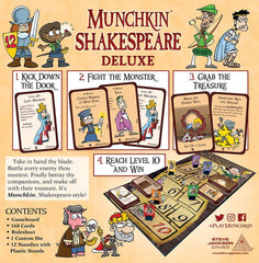 Munchkin Shakespeare Deluxe Board Games Steve Jackson    | Red Claw Gaming