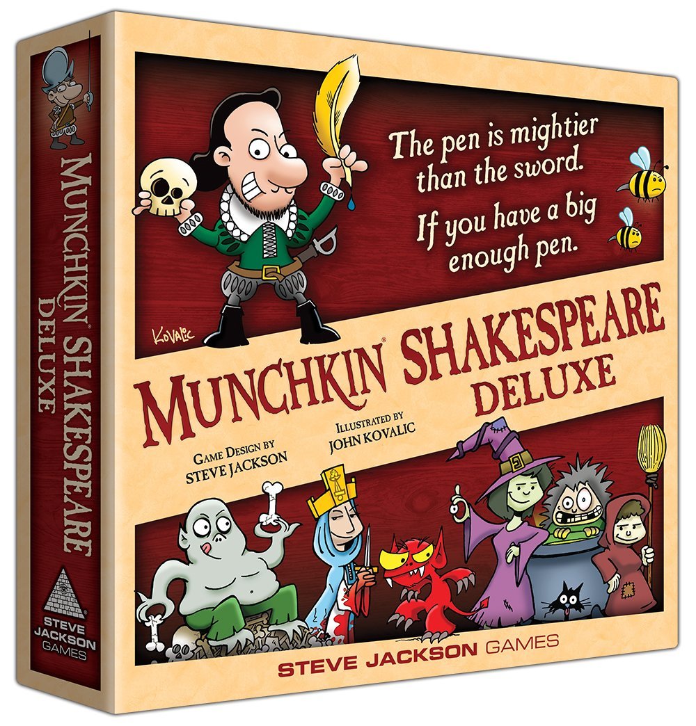 Munchkin Shakespeare Deluxe Board Games Steve Jackson    | Red Claw Gaming