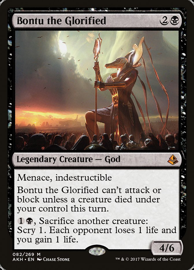 Bontu the Glorified [Amonkhet] MTG Single Magic: The Gathering    | Red Claw Gaming