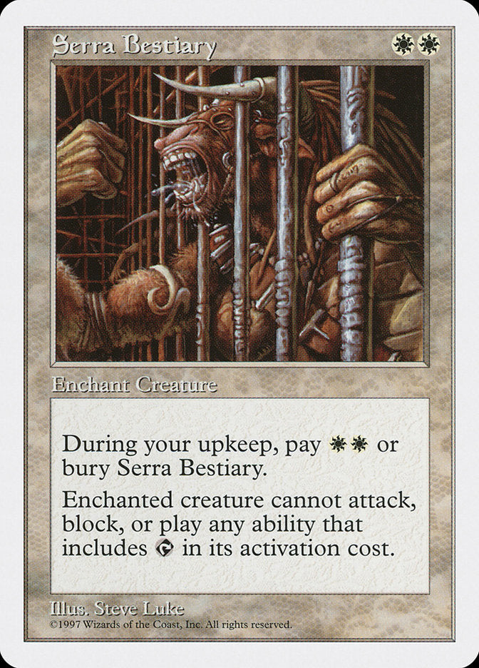 Serra Bestiary [Fifth Edition] MTG Single Magic: The Gathering    | Red Claw Gaming