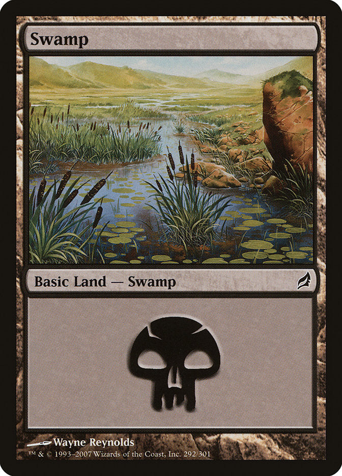 Swamp (292) [Lorwyn] MTG Single Magic: The Gathering    | Red Claw Gaming