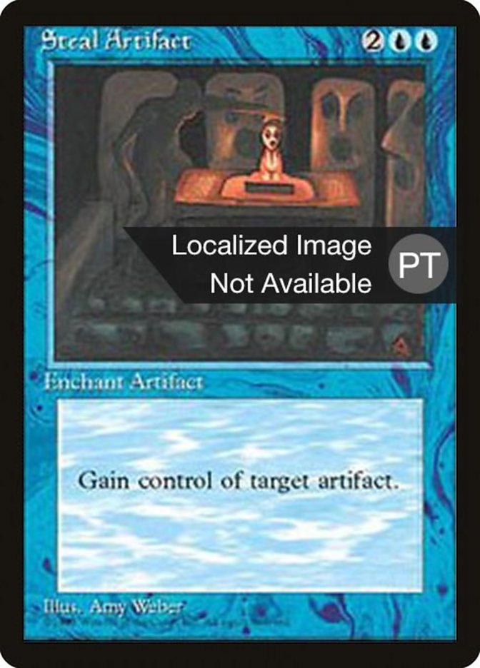 Steal Artifact [Fourth Edition (Foreign Black Border)] MTG Single Magic: The Gathering    | Red Claw Gaming