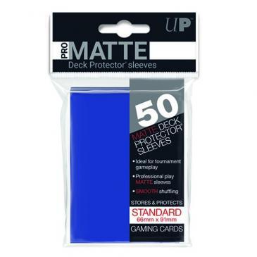 50ct Pro-Matte Blue Standard Deck Protectors Deck Protectors Ultra Pro    | Red Claw Gaming