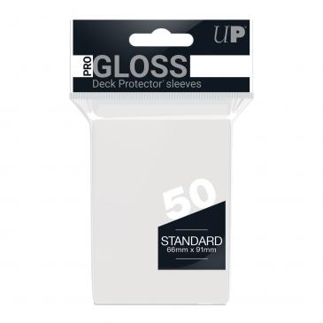 50ct Pro-Gloss Clear Standard Deck Protectors Deck Protectors Ultra Pro    | Red Claw Gaming