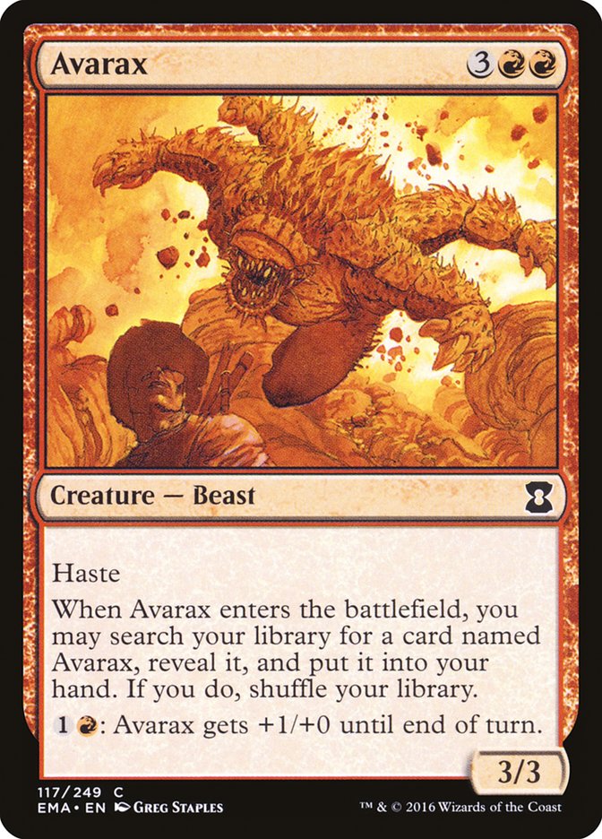 Avarax [Eternal Masters] MTG Single Magic: The Gathering    | Red Claw Gaming