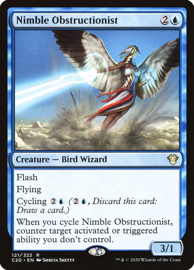 Nimble Obstructionist [Commander 2020] MTG Single Magic: The Gathering    | Red Claw Gaming