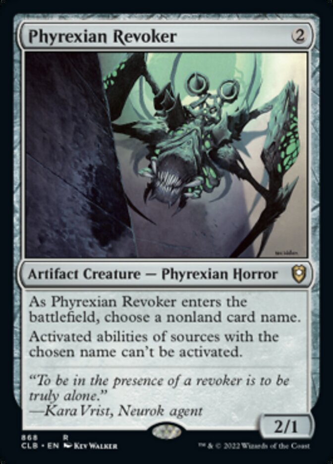 Phyrexian Revoker [Commander Legends: Battle for Baldur's Gate] MTG Single Magic: The Gathering    | Red Claw Gaming