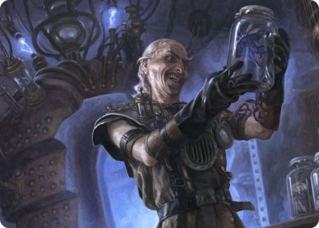 Delver of Secrets Art Card [Innistrad: Midnight Hunt Art Series] MTG Single Magic: The Gathering    | Red Claw Gaming