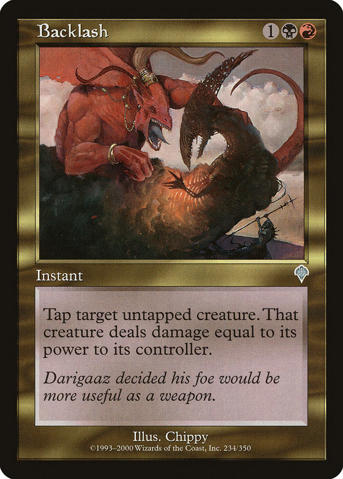 Backlash [Invasion] MTG Single Magic: The Gathering    | Red Claw Gaming