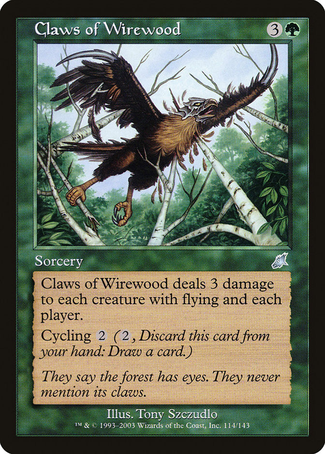 Claws of Wirewood [Scourge] MTG Single Magic: The Gathering    | Red Claw Gaming