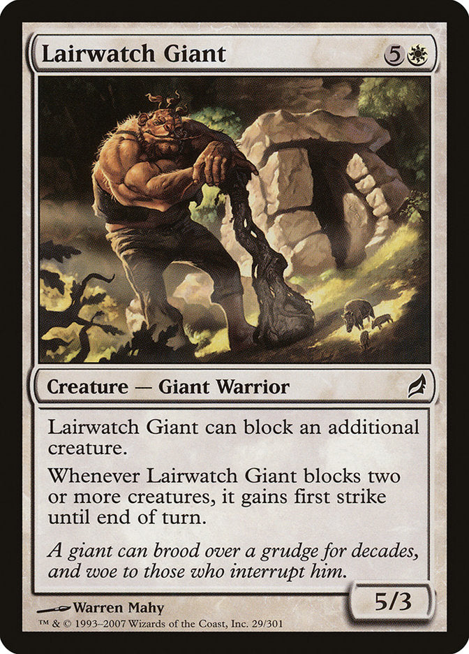 Lairwatch Giant [Lorwyn] MTG Single Magic: The Gathering    | Red Claw Gaming