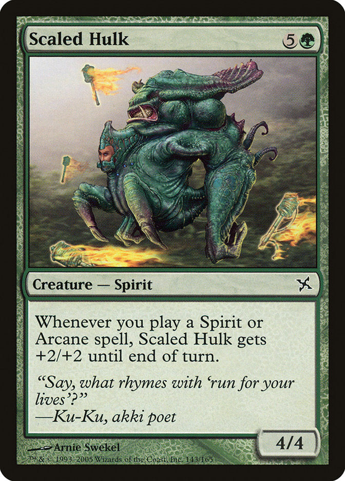 Scaled Hulk [Betrayers of Kamigawa] MTG Single Magic: The Gathering    | Red Claw Gaming