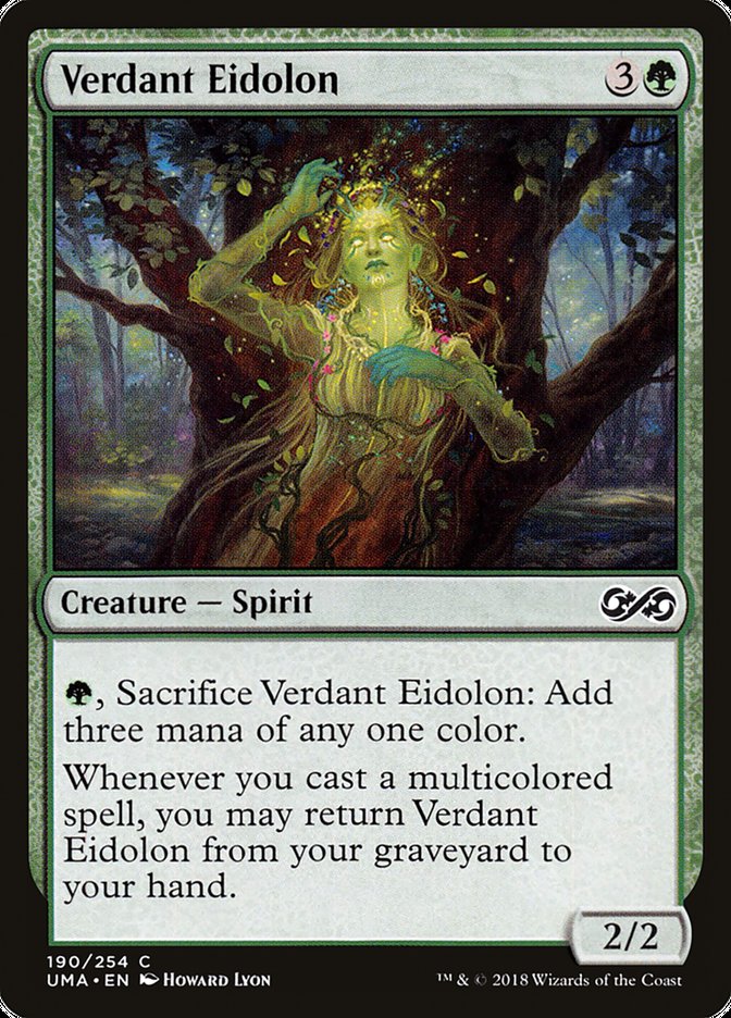 Verdant Eidolon [Ultimate Masters] MTG Single Magic: The Gathering    | Red Claw Gaming