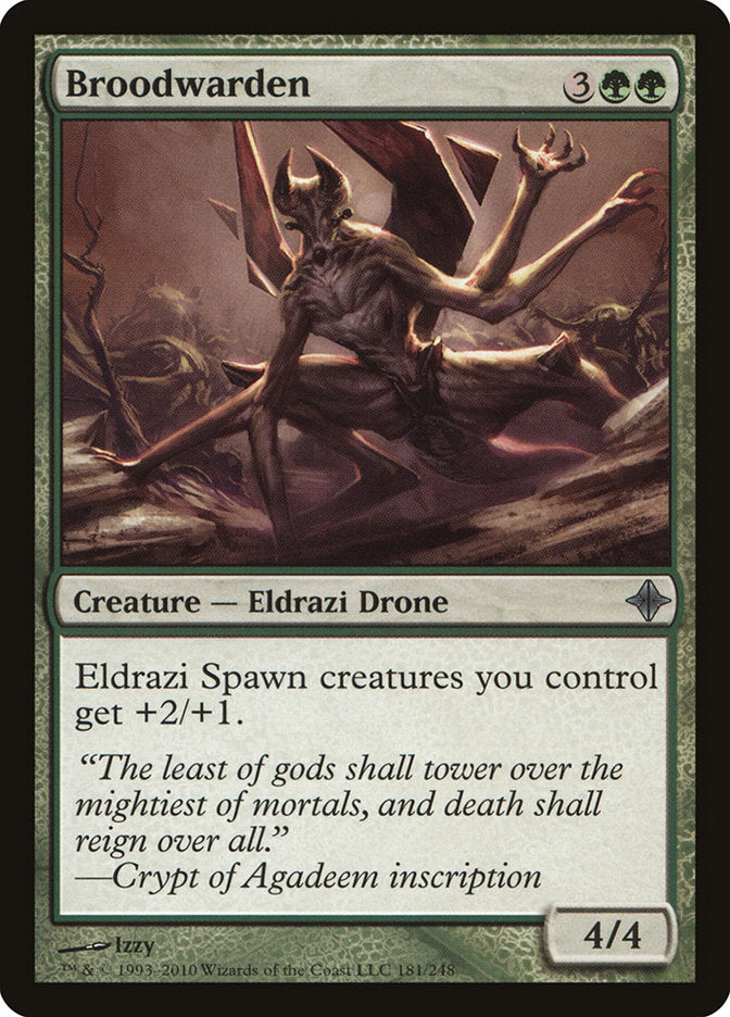 Broodwarden [Rise of the Eldrazi] MTG Single Magic: The Gathering    | Red Claw Gaming