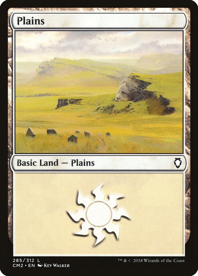 Plains (285) [Commander Anthology Volume II] MTG Single Magic: The Gathering    | Red Claw Gaming