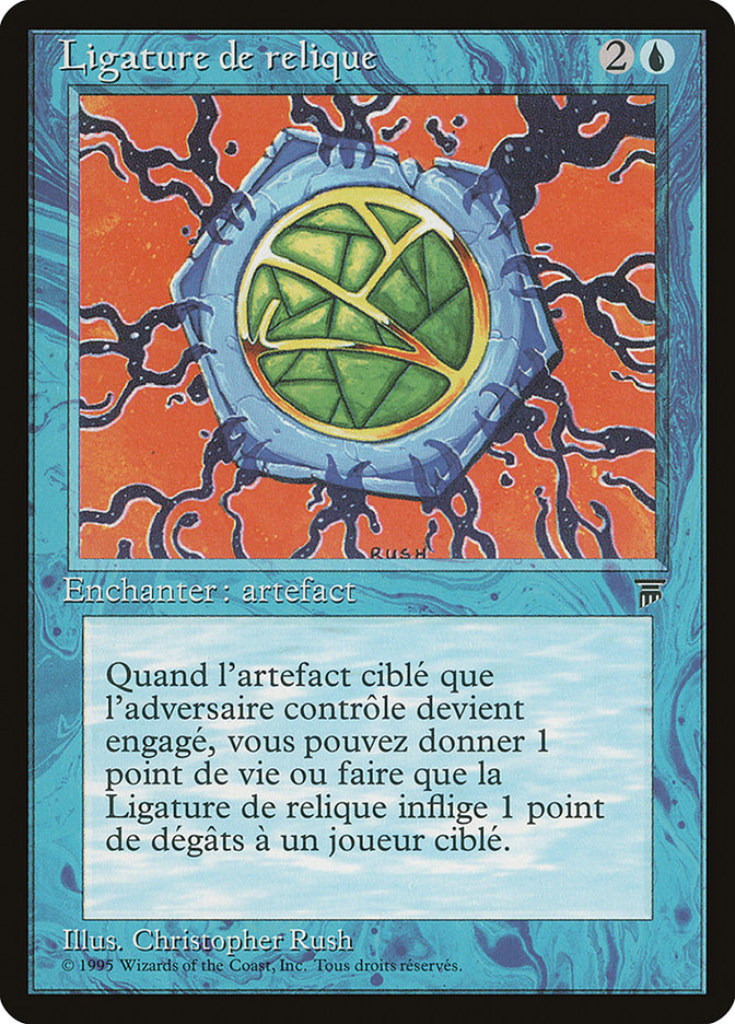 Relic Bind (French) - "Ligature de relique" [Renaissance] MTG Single Magic: The Gathering    | Red Claw Gaming