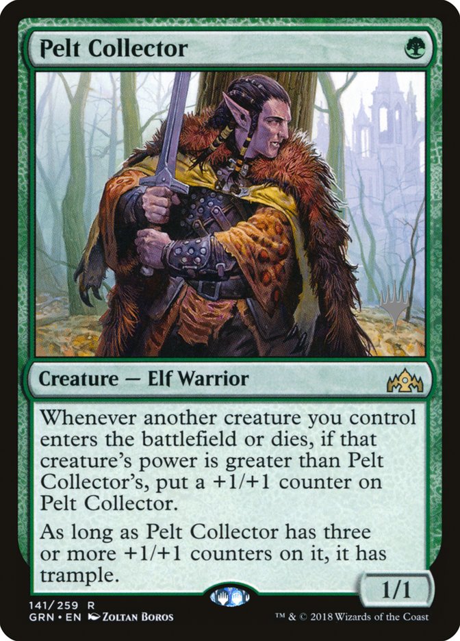 Pelt Collector (Promo Pack) [Guilds of Ravnica Promos] MTG Single Magic: The Gathering    | Red Claw Gaming