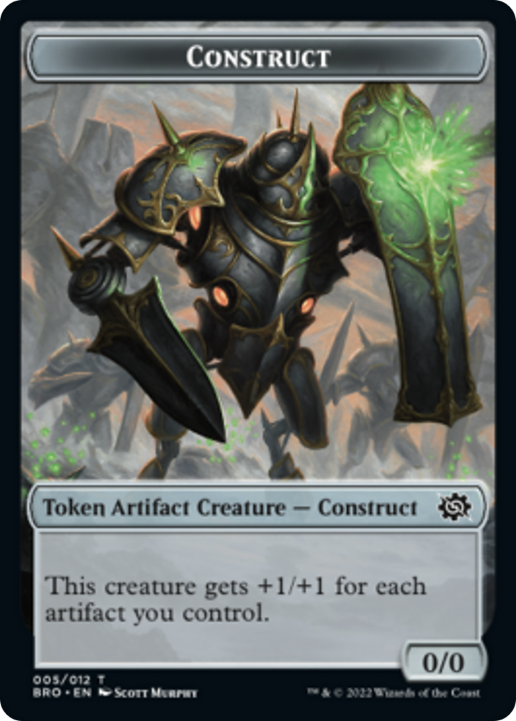 Construct Token (005) [The Brothers' War Tokens] MTG Single Magic: The Gathering    | Red Claw Gaming