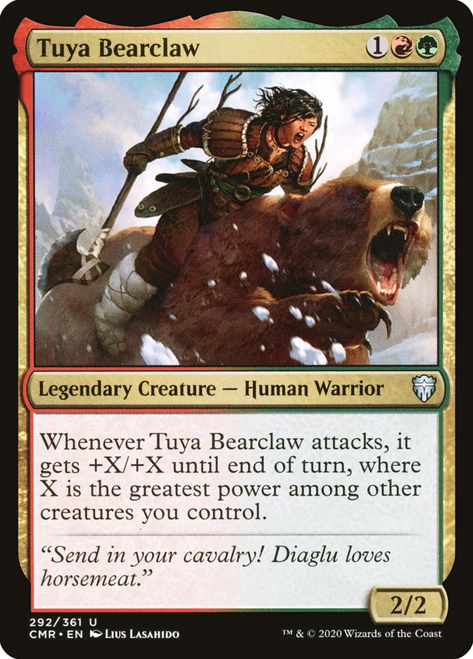 Tuya Bearclaw [Commander Legends] MTG Single Magic: The Gathering    | Red Claw Gaming