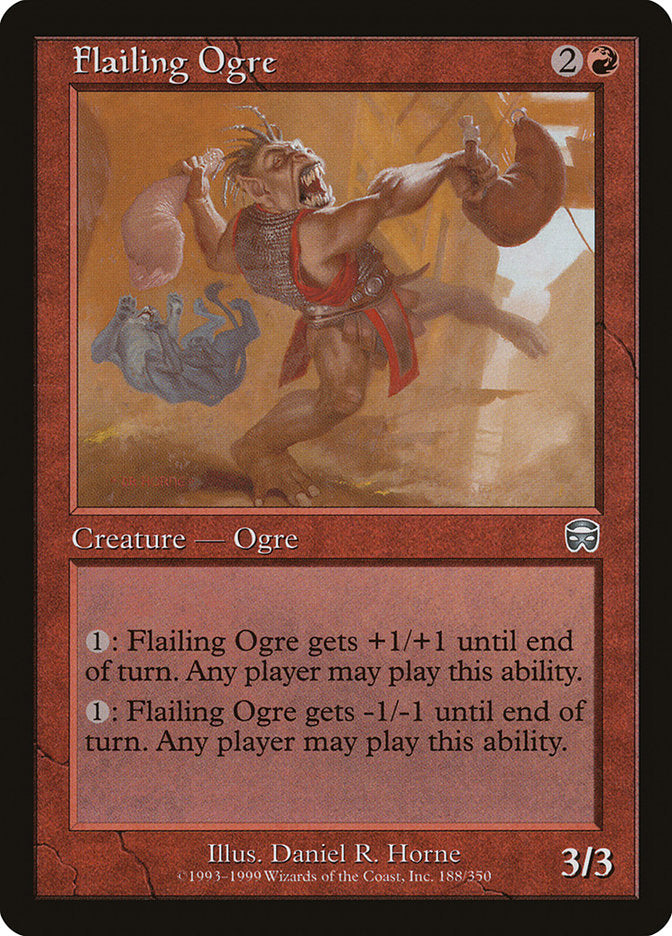Flailing Ogre [Mercadian Masques] MTG Single Magic: The Gathering    | Red Claw Gaming