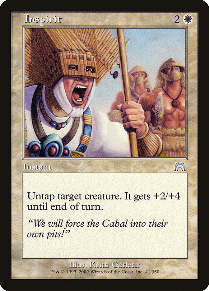 Inspirit [Onslaught] MTG Single Magic: The Gathering    | Red Claw Gaming