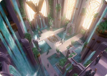 Spara's Headquarters Art Card [Streets of New Capenna Art Series] MTG Single Magic: The Gathering    | Red Claw Gaming