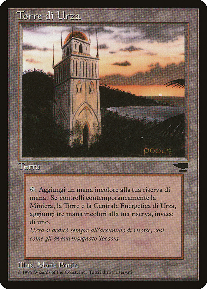 Urza's Tower (Forest) (Italian) - "Torre di Urza" [Rinascimento] MTG Single Magic: The Gathering    | Red Claw Gaming