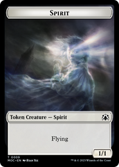 Spirt (9) // Treasure Double-Sided Token [March of the Machine Commander Tokens] MTG Single Magic: The Gathering    | Red Claw Gaming