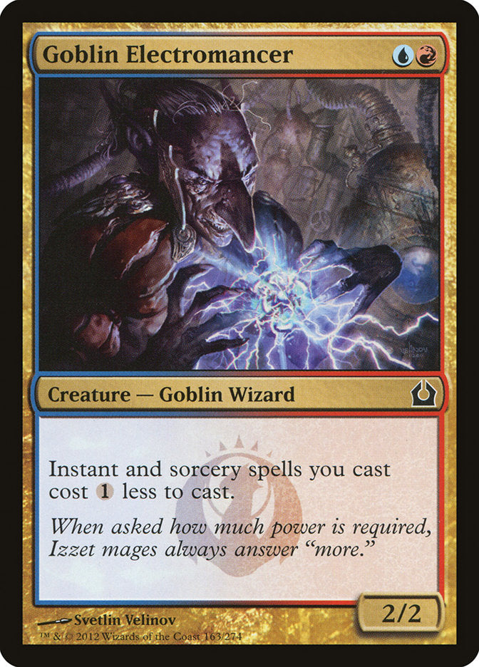 Goblin Electromancer [Return to Ravnica] MTG Single Magic: The Gathering    | Red Claw Gaming