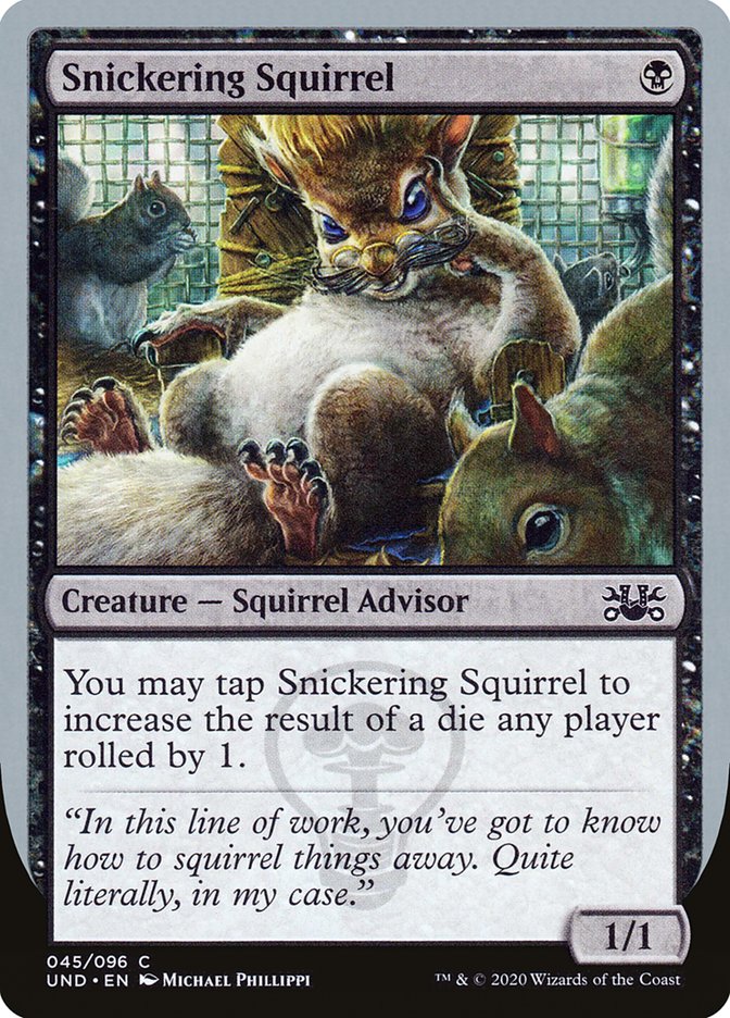 Snickering Squirrel [Unsanctioned] MTG Single Magic: The Gathering    | Red Claw Gaming