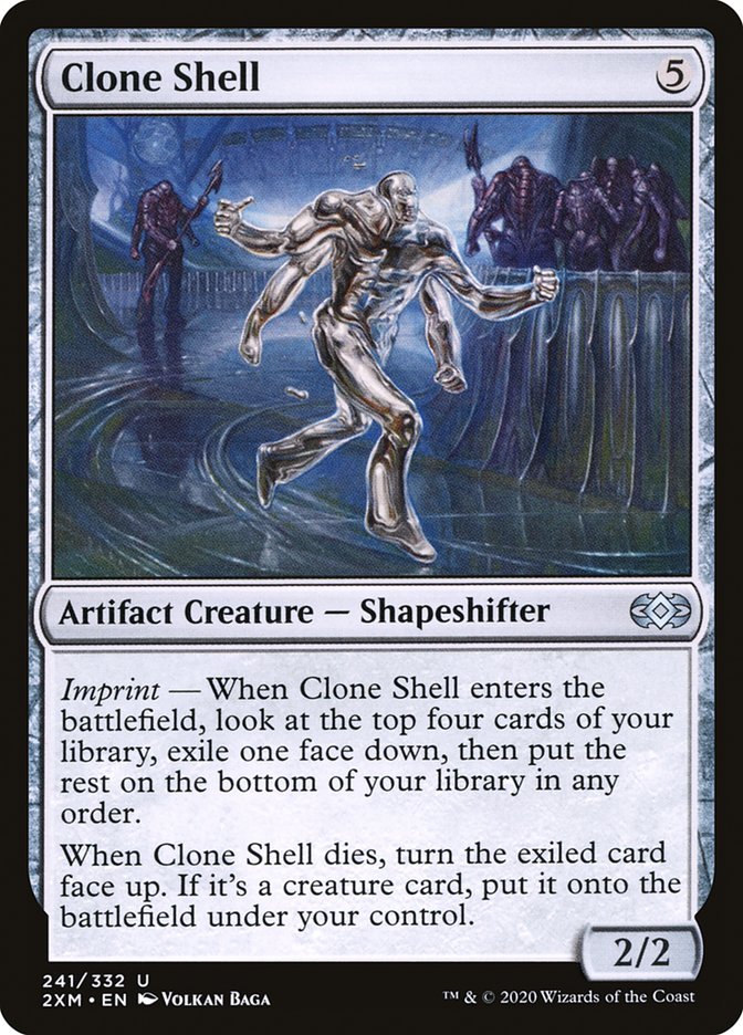 Clone Shell [Double Masters] MTG Single Magic: The Gathering    | Red Claw Gaming
