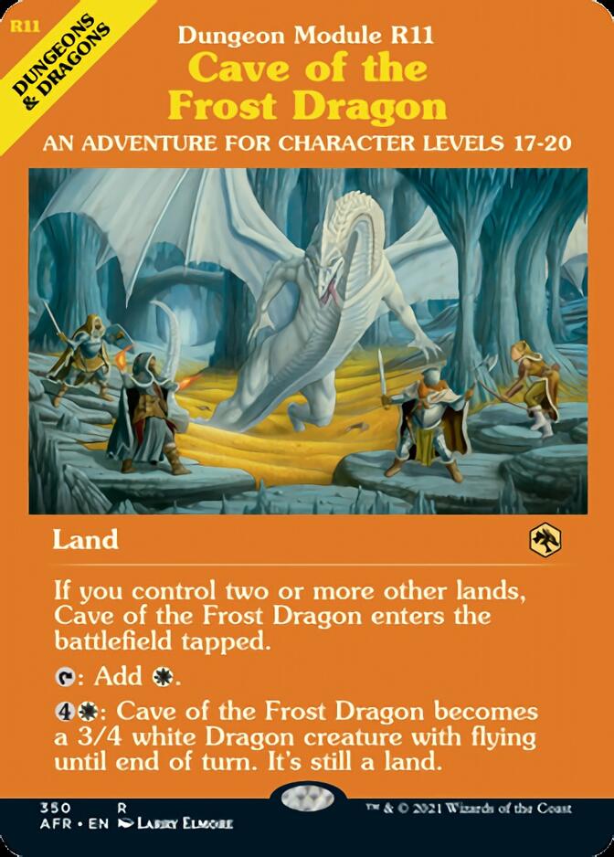 Cave of the Frost Dragon (Dungeon Module) [Dungeons & Dragons: Adventures in the Forgotten Realms] MTG Single Magic: The Gathering    | Red Claw Gaming
