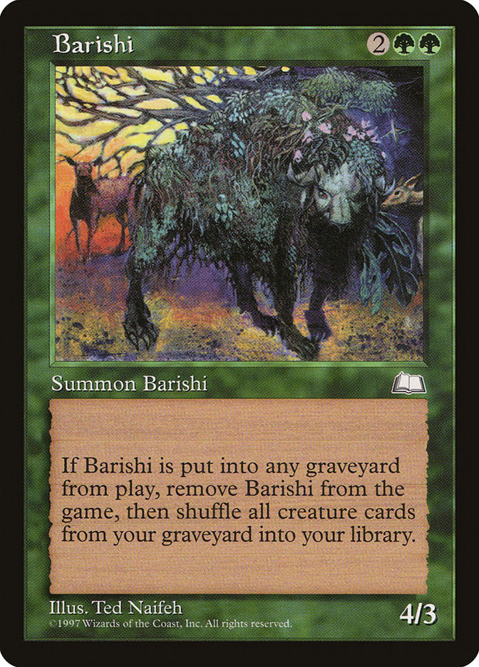 Barishi [Weatherlight] MTG Single Magic: The Gathering    | Red Claw Gaming