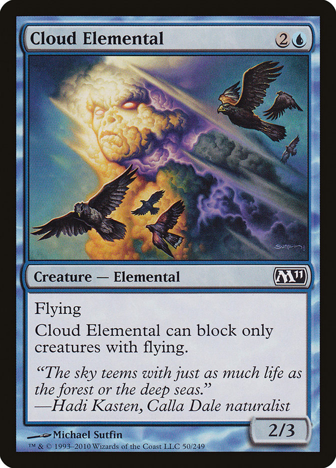 Cloud Elemental [Magic 2011] MTG Single Magic: The Gathering    | Red Claw Gaming