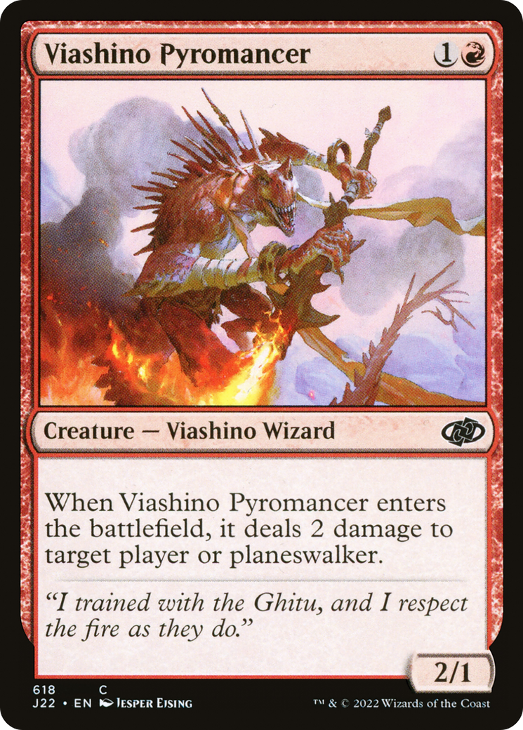 Viashino Pyromancer [Jumpstart 2022] MTG Single Magic: The Gathering    | Red Claw Gaming